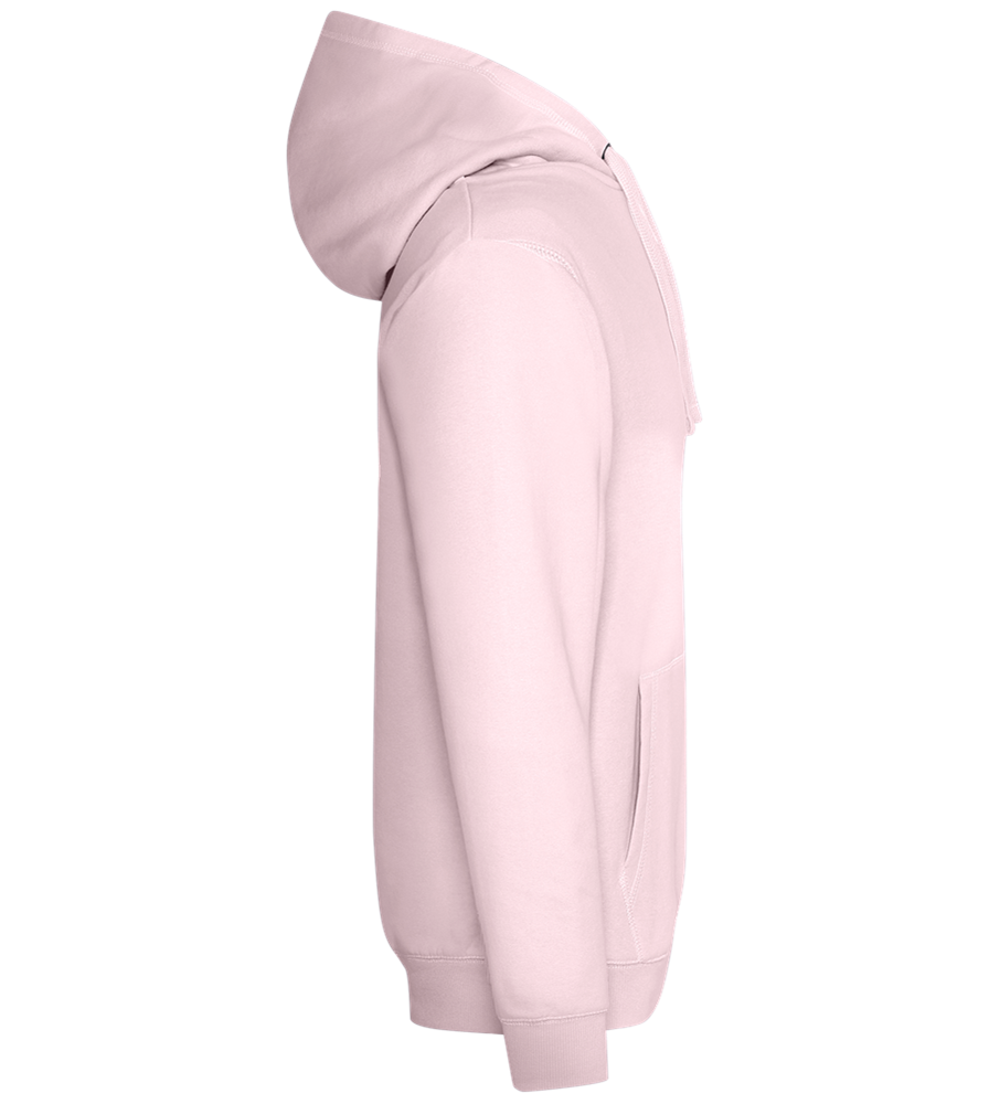 Fake Real Design - Premium unisex hoodie_LIGHT PEACH ROSE_right