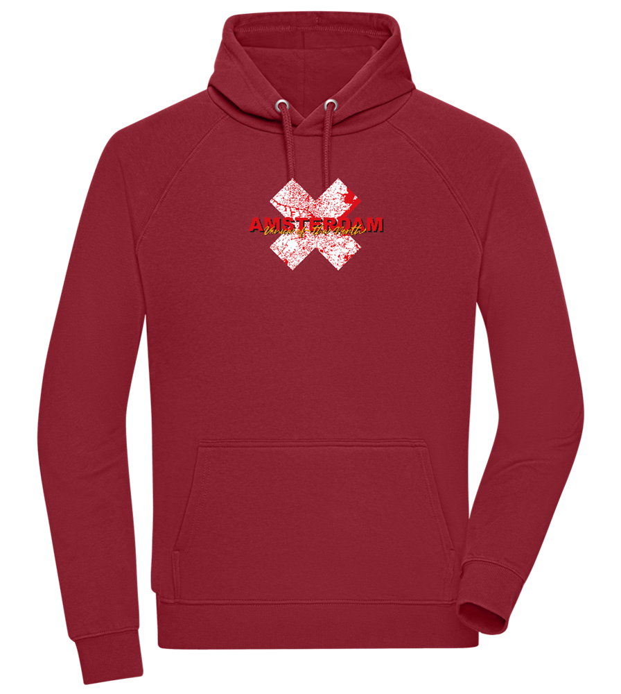 Venice of the North Design - Comfort unisex hoodie_BORDEAUX_front