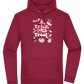 Pink Trick or Treat Design - Premium Essential Unisex Hoodie_BORDEAUX_front