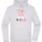 Pink Trick or Treat Design - Premium Essential Unisex Hoodie_ORION GREY II_front