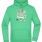 Pink Trick or Treat Design - Premium Essential Unisex Hoodie_SPRING GREEN_front