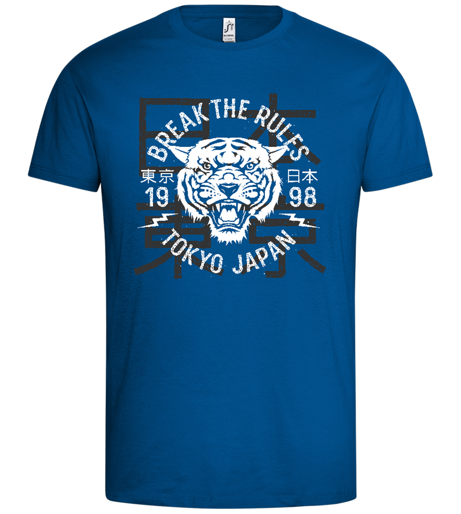 Unleash the Tiger Design - Premium men's t-shirt_ROYAL_front