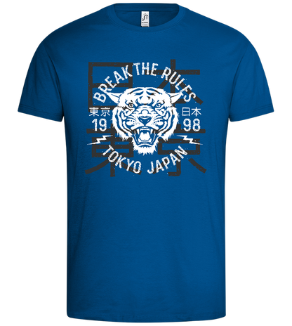 Unleash the Tiger Design - Premium men's t-shirt_ROYAL_front