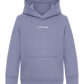 Im With the Band Design - Comfort Kids Hoodie_BLUE_front