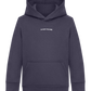 Im With the Band Design - Comfort Kids Hoodie_FRENCH NAVY_front