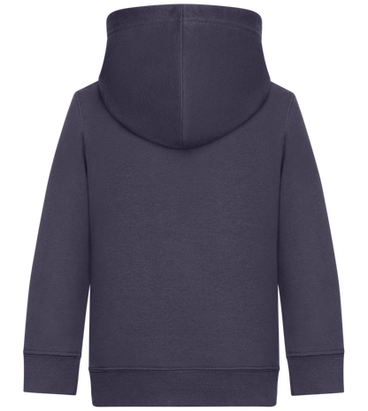 Im With the Band Design - Comfort Kids Hoodie_FRENCH NAVY_back