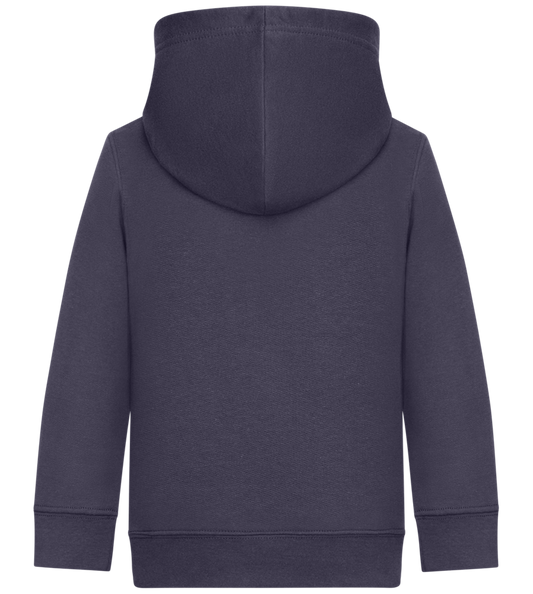 Im With the Band Design - Comfort Kids Hoodie_FRENCH NAVY_back