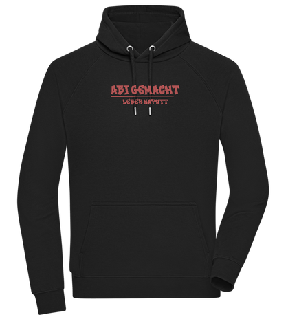 Abi Gemacht Leber Kaputt Design - Comfort unisex hoodie_BLACK_front