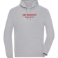 Abi Gemacht Leber Kaputt Design - Comfort unisex hoodie_ORION GREY II_front