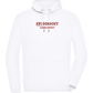 Abi Gemacht Leber Kaputt Design - Comfort unisex hoodie_WHITE_front