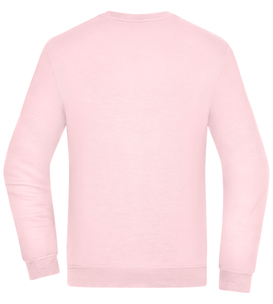 Samurai Bike 2 Design - Comfort Essential Unisex Sweater_LIGHT PEACH ROSE_back