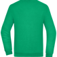 Samurai Bike 2 Design - Comfort Essential Unisex Sweater_MEADOW GREEN_back