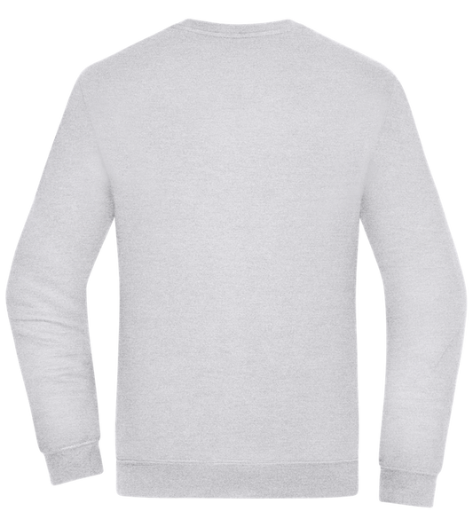 Samurai Bike 2 Design - Comfort Essential Unisex Sweater_ORION GREY II_back