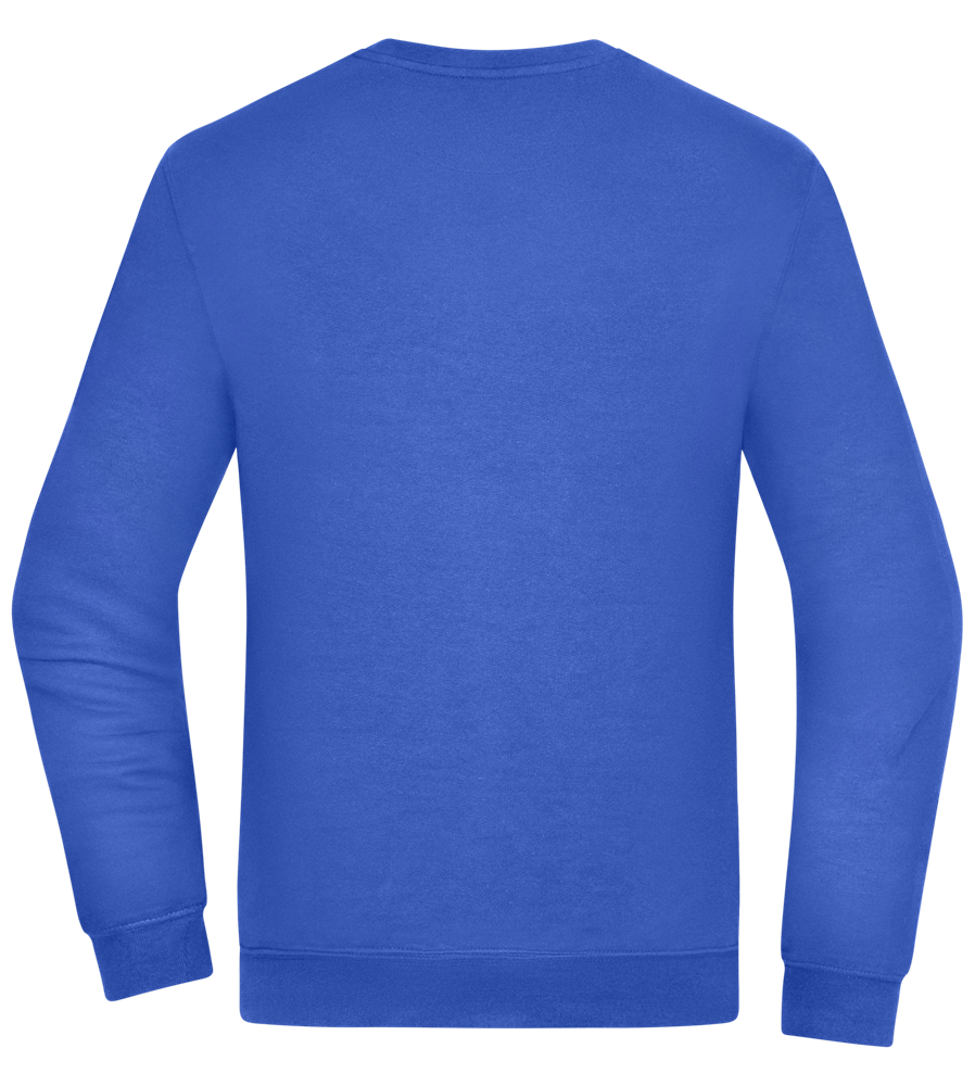 Samurai Bike 2 Design - Comfort Essential Unisex Sweater_ROYAL_back