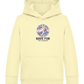 Believe in Magic Unicorn Design - Comfort Kids Hoodie_AMARELO CLARO_front