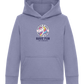 Believe in Magic Unicorn Design - Comfort Kids Hoodie_BLUE_front