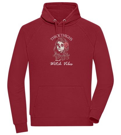 Thick Thighs Design - Comfort unisex hoodie_BORDEAUX_front