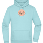 Bicycle Life Keep Moving Design - Premium Essential Unisex Hoodie_POOL BLUE_front