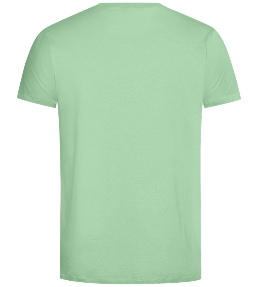 This Is What A Super Dad Looks Like Design - Comfort Unisex T-Shirt_ICE GREEN_back