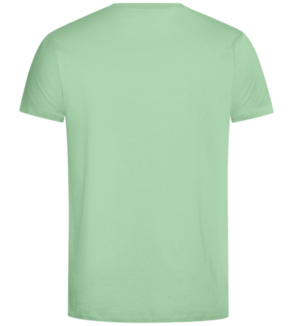 This Is What A Super Dad Looks Like Design - Comfort Unisex T-Shirt_ICE GREEN_back