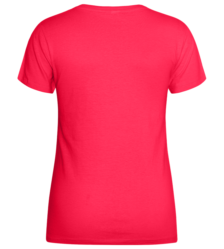 B Mode Activated Design - Basic women's t-shirt_CORAL_back