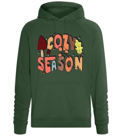 Autumn Cozy Season Design - Comfort unisex hoodie_GREEN BOTTLE_front