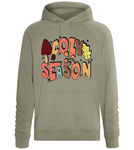 Autumn Cozy Season Design - Comfort unisex hoodie_KHAKI_front