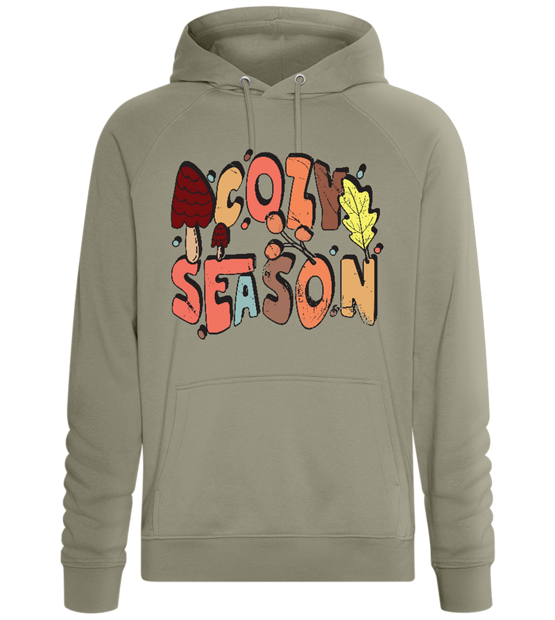 Autumn Cozy Season Design - Comfort unisex hoodie_KHAKI_front