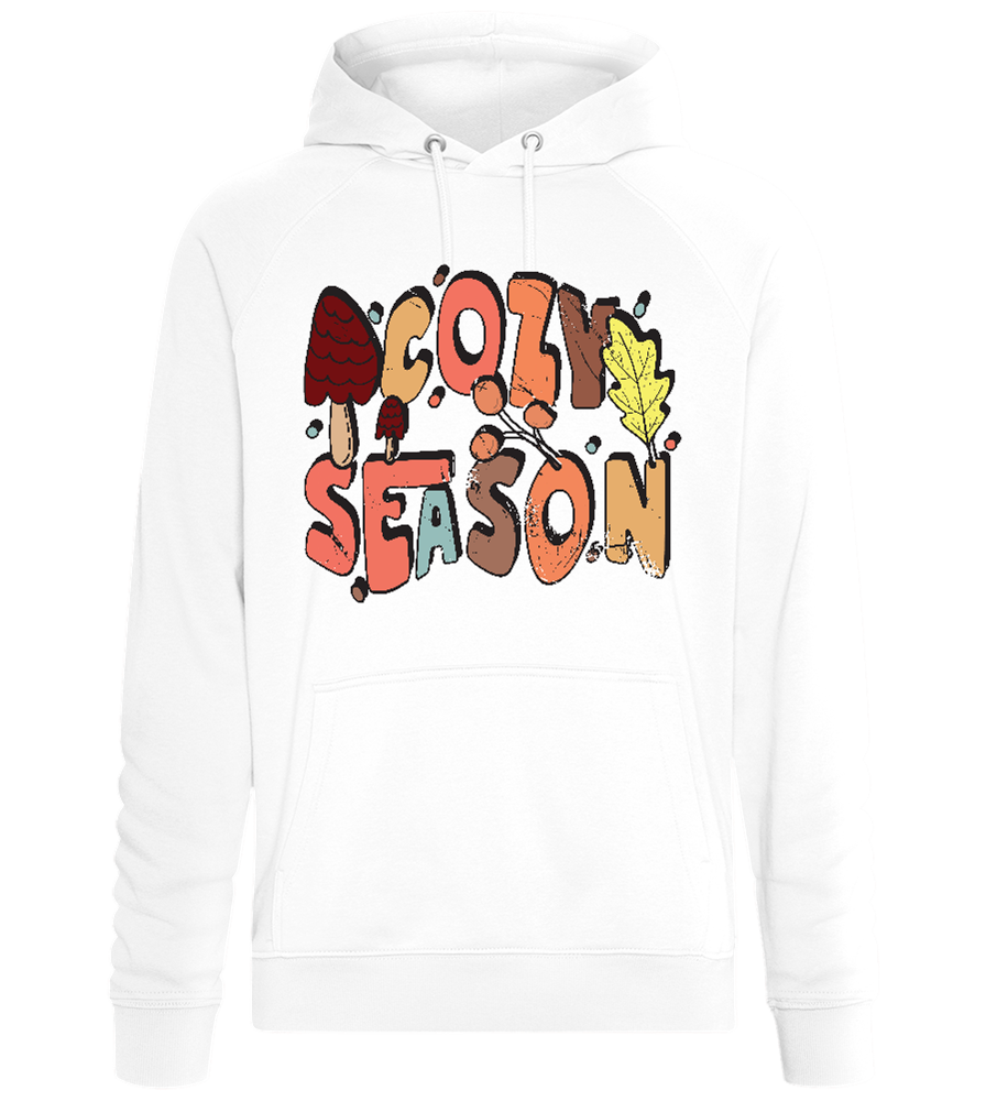 Autumn Cozy Season Design - Comfort unisex hoodie_WHITE_front