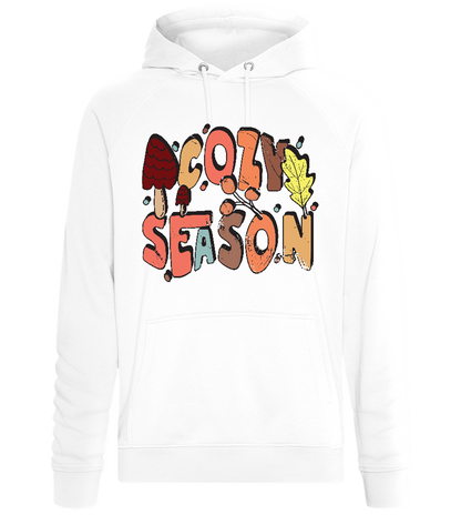 Autumn Cozy Season Design - Comfort unisex hoodie_WHITE_front