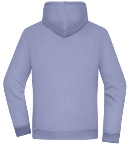 Interest is Coming Design - Premium Essential Unisex Hoodie_BLUE_back