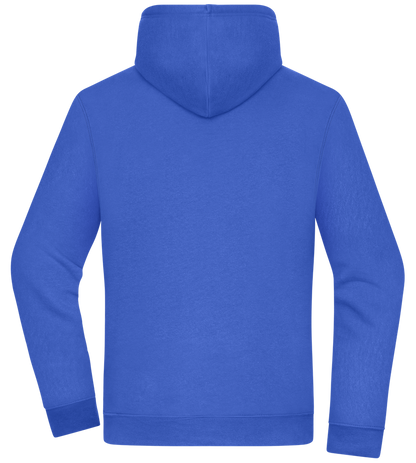 Interest is Coming Design - Premium Essential Unisex Hoodie_ROYAL_back