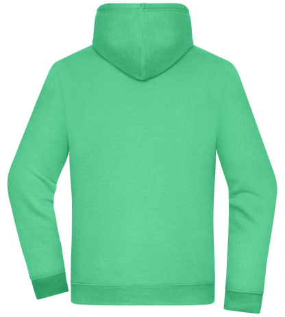 Interest is Coming Design - Premium Essential Unisex Hoodie_SPRING GREEN_back