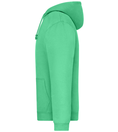 Interest is Coming Design - Premium Essential Unisex Hoodie_SPRING GREEN_left