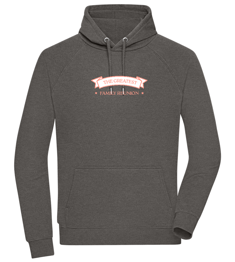 Greatest Family Reunion Design - Comfort unisex hoodie_CHARCOAL CHIN_front