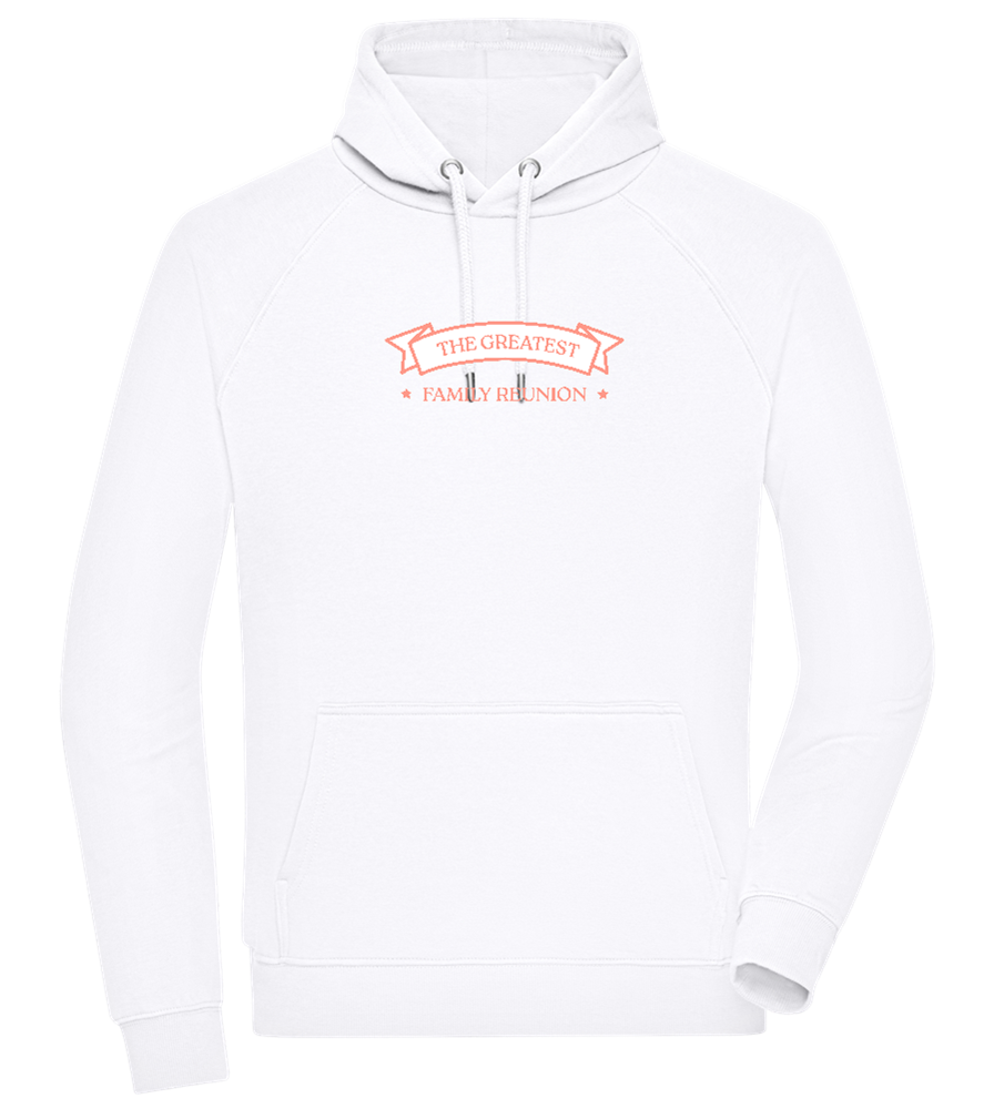 Greatest Family Reunion Design - Comfort unisex hoodie_WHITE_front