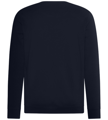 Bi conic Design - Comfort unisex sweater_FRENCH NAVY_back