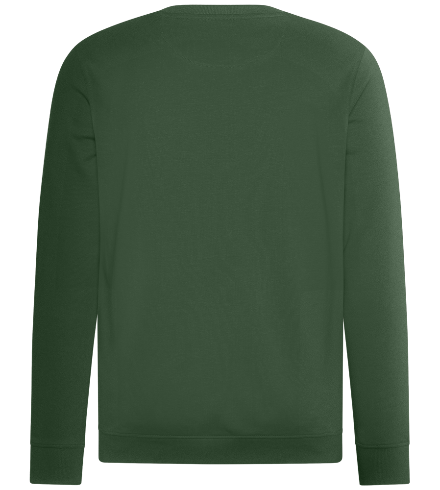 Bi conic Design - Comfort unisex sweater_GREEN BOTTLE_back