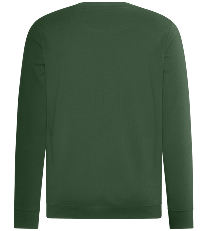 Bi conic Design - Comfort unisex sweater_GREEN BOTTLE_back