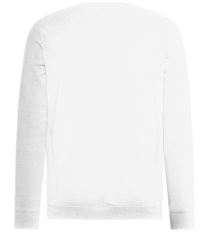 Bi conic Design - Comfort unisex sweater_WHITE_back