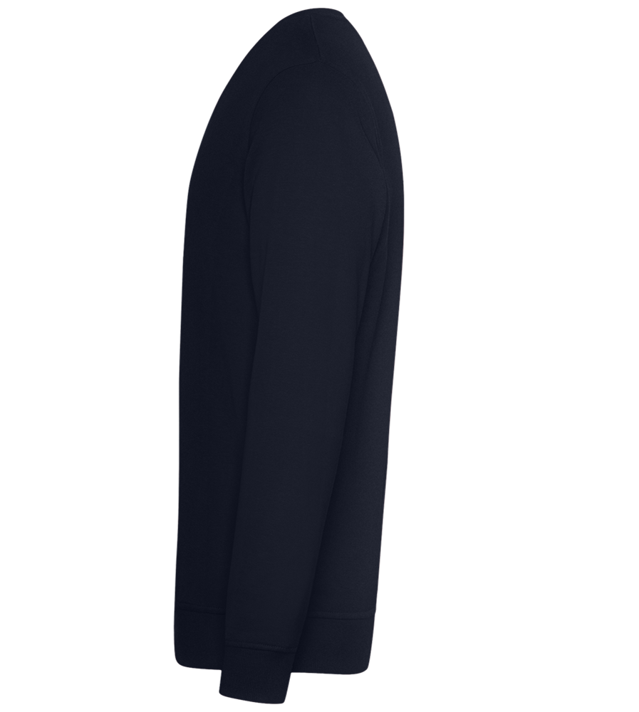 Bi conic Design - Comfort unisex sweater_FRENCH NAVY_left