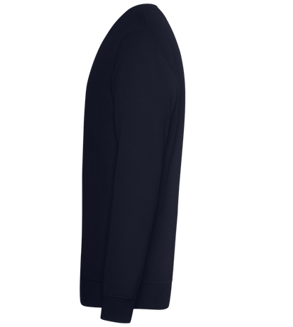 Bi conic Design - Comfort unisex sweater_FRENCH NAVY_left