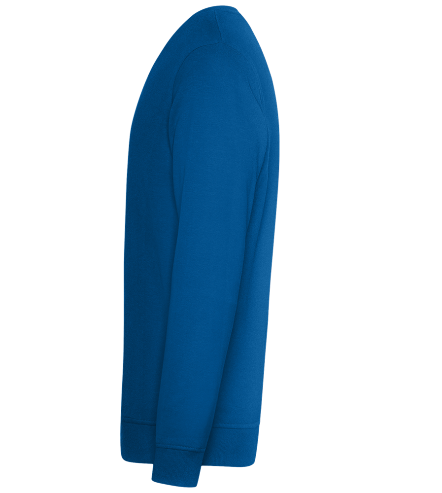 Bi conic Design - Comfort unisex sweater_ROYAL_left