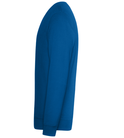 Bi conic Design - Comfort unisex sweater_ROYAL_left