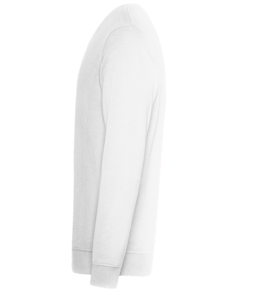 Bi conic Design - Comfort unisex sweater_WHITE_left