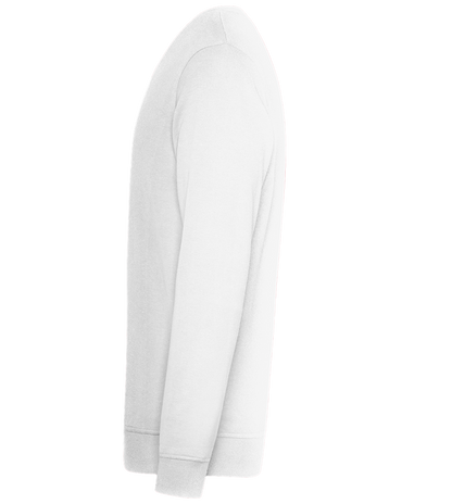 Bi conic Design - Comfort unisex sweater_WHITE_left