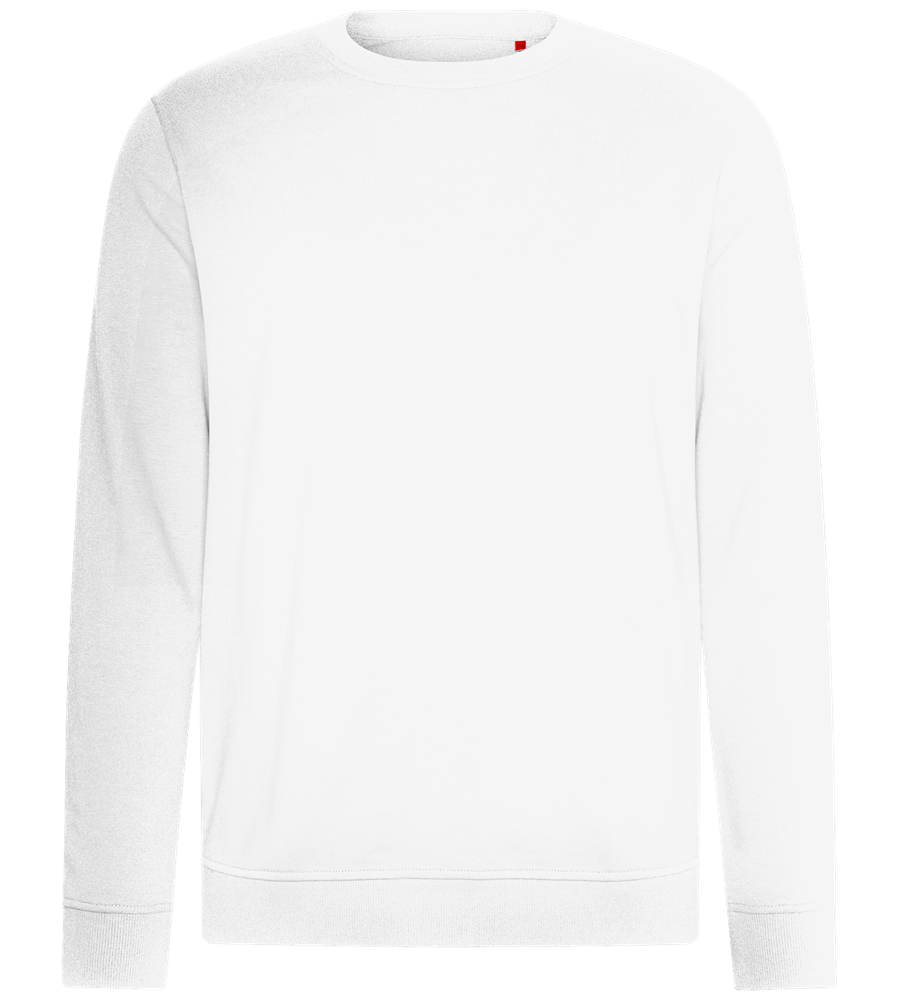 Kaffeeüberdosis Design - Comfort unisex sweater_WHITE_front