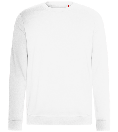 Kaffeeüberdosis Design - Comfort unisex sweater_WHITE_front