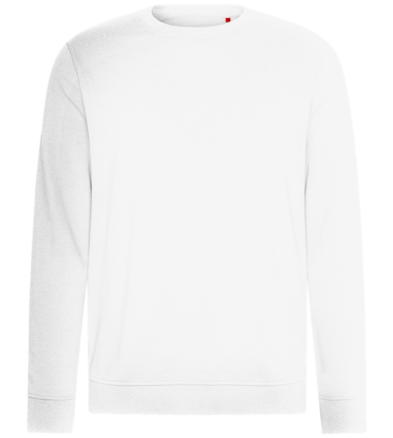 Kaffeeüberdosis Design - Comfort unisex sweater_WHITE_front