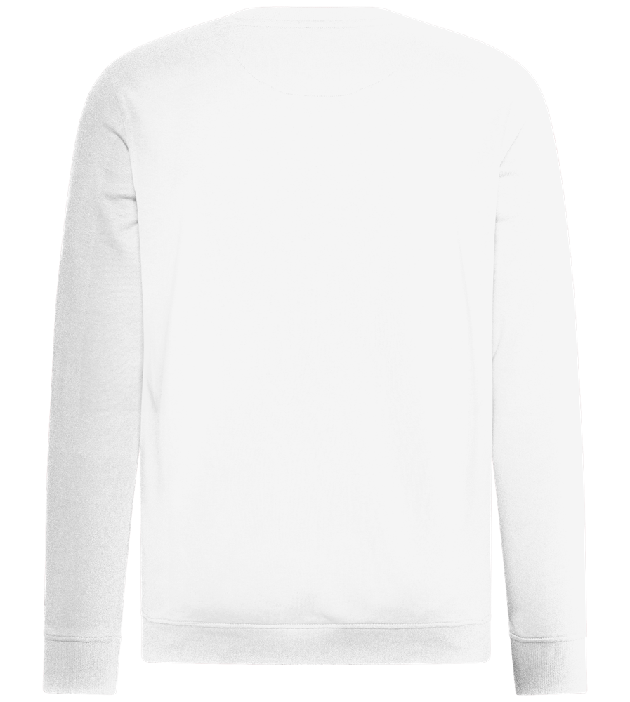 Kaffeeüberdosis Design - Comfort unisex sweater_WHITE_back